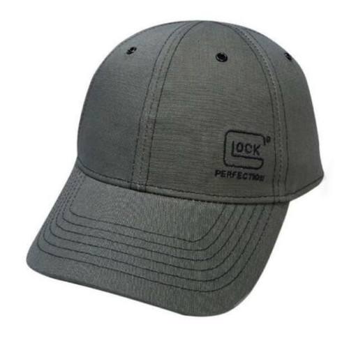 GLOCK OEM - Cotton 1986 Ripstop Hat / Cap - Hook and Loop Back - Olive # AS10079