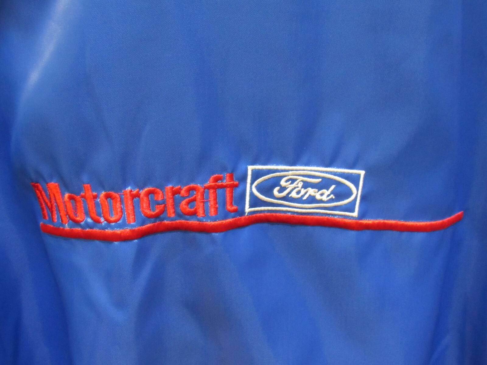 Vintage 1970's FORD MOTORCRAFT satin style jacket Men… - Gem
