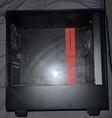 NZXT H510 Black/Red Tower