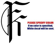 Fit For A King King's FK Band Graphic Die Cut decal sticker Car Truck Boat 7"