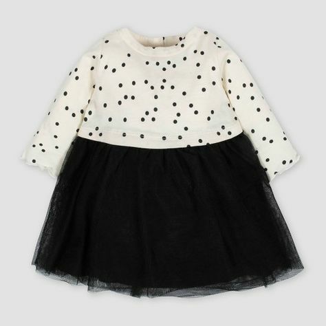 Gerber Baby Girls Tiny Dots Tulle Dress (3-6M) NWT - Picture 1 of 3