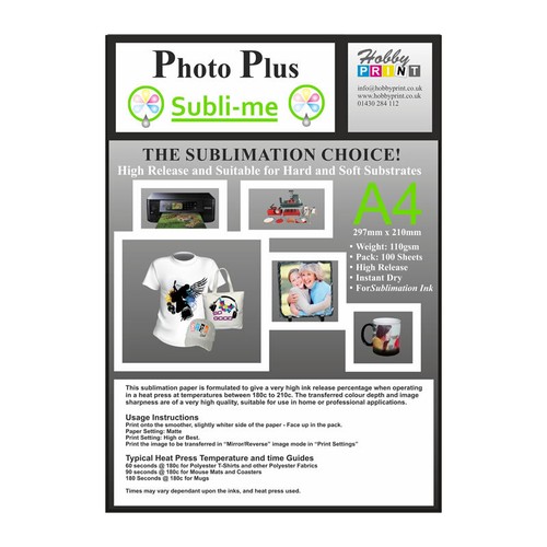 A3 Sublimation Printer Bundle - Epson WF-7310 & HobbyPrint® Sublimation Conv Kit - Picture 5 of 6