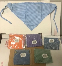 6 MIXED LOT Bandana Face Mask Head Wrap Cotton Scarf Neck Cover