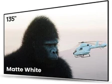 AWOL VISION 135-inch Projector Screen Fixed Frame 1.3 dB Peak Gain NEW Active 3D
