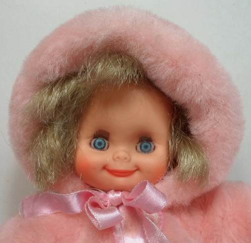 EL GRECO GREEK VTG 80's - 10'' PLUSH STUFFED GIRL DOLL VINYL HEAD - Picture 3 of 10