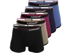 Cottonil Men Set Egyptian Boxer Shorts (Pack of 3) Egyptian Cotton Random Colors