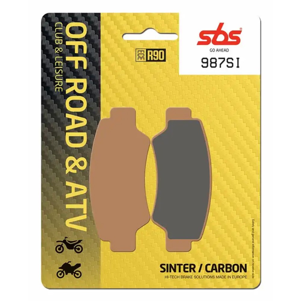 Free Shipping SBS P987-SI Brake Pad For Motorcycle Parts Accessories