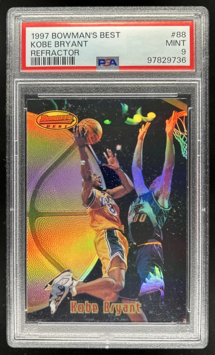 Bowman Kobe Bryant Basketball 1997-98 Season Sports Trading Cards