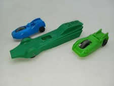 Vintage 1960's JVZCO Flywheel Racer Cereal Premium LOT w/ Burger Chef Drag Car