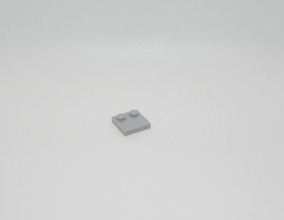 Lego 2 Stück PLATE 2X2, W/ REDUCED KNOBS Medium Stone Grey 6212077 33909 K8T2
