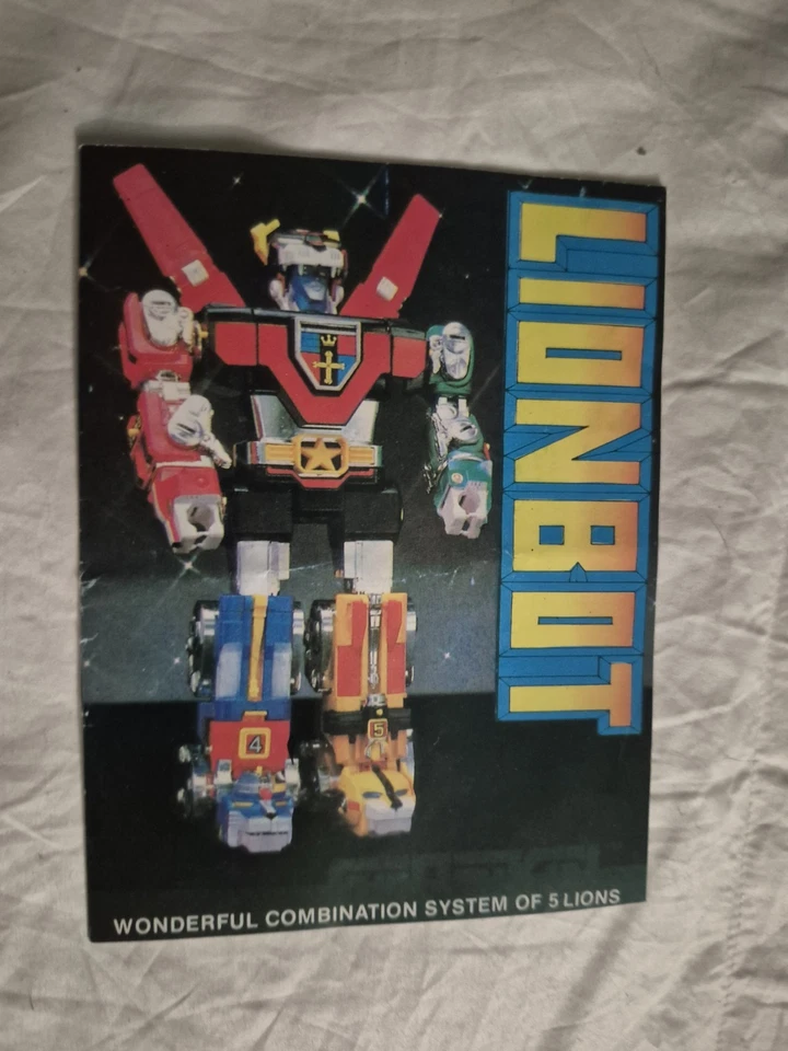 Vintage Lionbot Die-cast  5 In 1 Lion Combiner TAIWAN ROBOT - Image 4 of 4