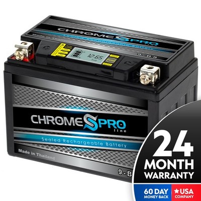 YTX9-BS High Performance - Maintenance Free - Sealed iGel Motorcycle Battery