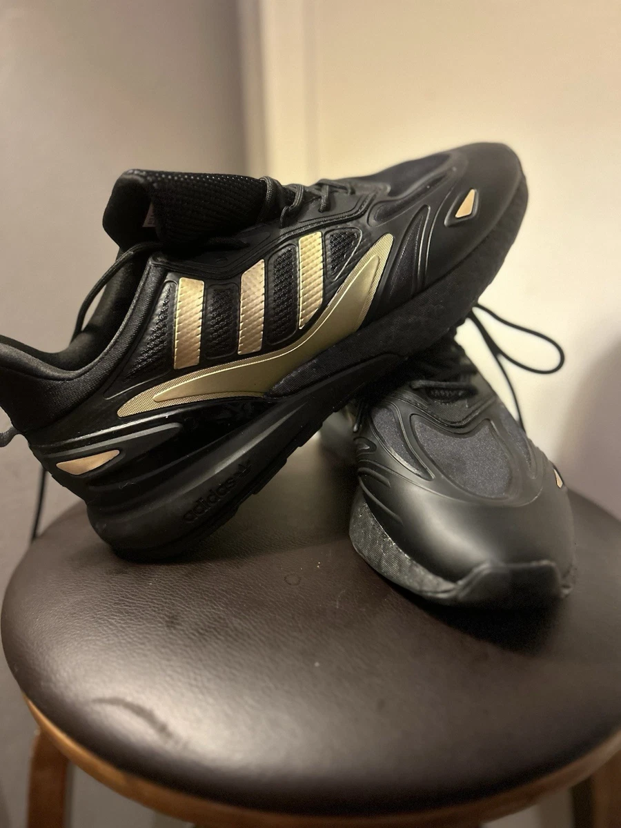 Las mejores ofertas en Adidas ZX 2K Boost 2.0 Black Gold Metallic