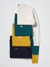 KAWS WINTER x UNIQLO Lambswool Crewneck Sweater 4 colors New Japan 2025