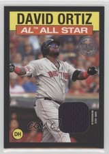 2021 Topps 1986 All-Star Baseball Relics Black /199 David Ortiz #86ASRDO HOF qo3