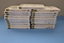 STAMPIN UP! RED RUBBER CLING STAMPS LOT OF 21 PREOWNED NICE CONDITION VARIETY