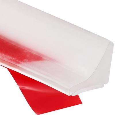 Shower Threshold Water Dam Barrier Self Adhesive Silicone Seal 78 Inch Clear