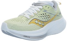 Saucony Women's Ride 17 Sneaker, Fern/Cloud, 5