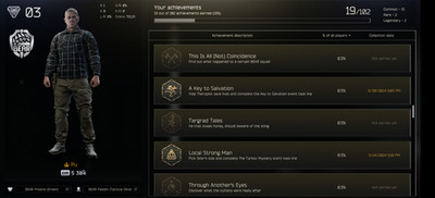 Escape from Tarkov Edge of Darkness / Rare Limited Clothes / OG 4 Letter Name