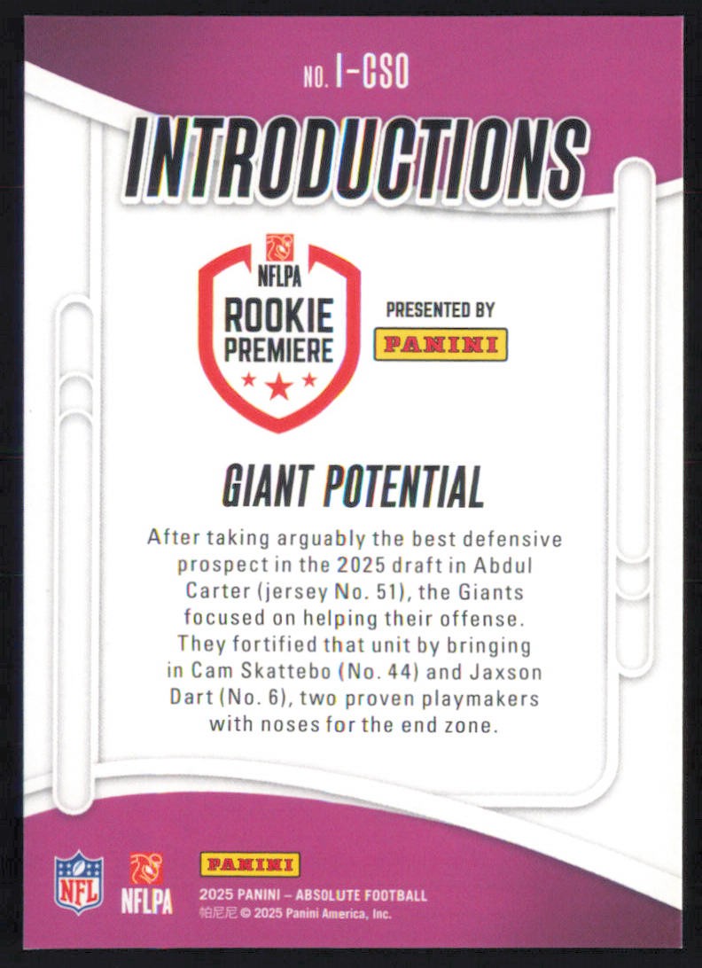 Giant Potential 2025 Absolute Introductions #I-CSO RC Dart
