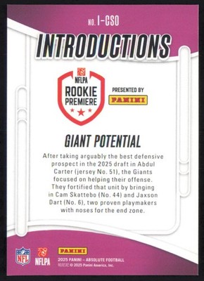 Giant Potential 2025 Absolute Introductions #I-CSO RC Dart