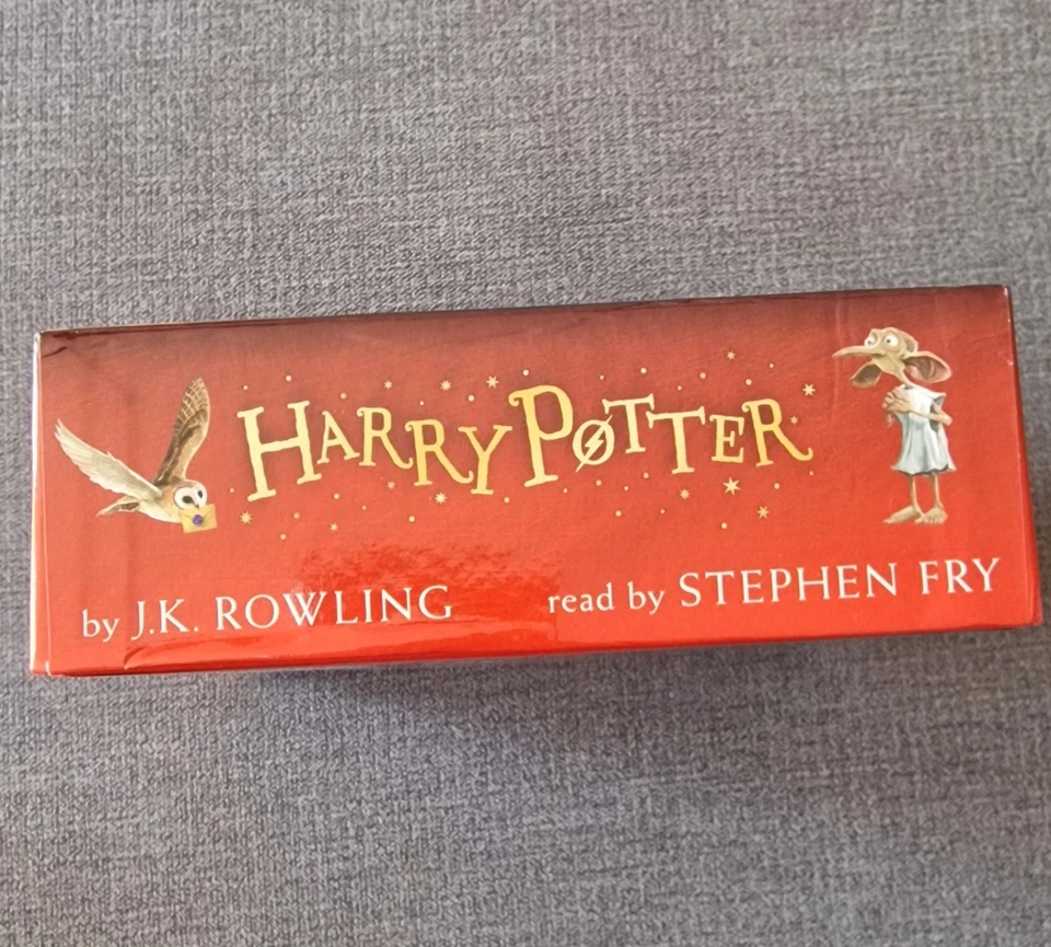 Harry Potter Audio Books 1-3 Complete & Unabridged 25 CD Box Set - Stephen Fry - Image 4 of 4