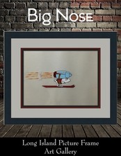 Pink Panther Big Nose On A Rocket Original Hand Painted Animation Production Cel