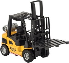 Schylling Forklift Diecast Pull-Back Vehicle Lights Sounds
