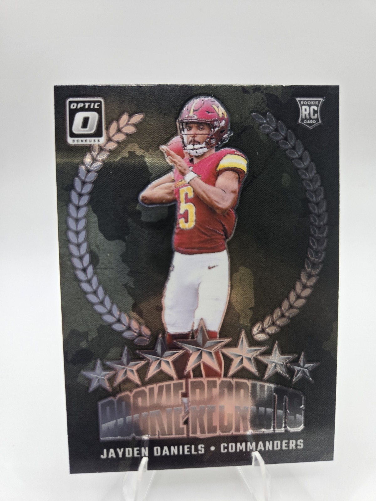 2024 Panini Donruss Optic - Rookie Recruits Jayden Daniels #7 (RC)