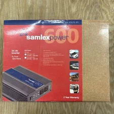 Samlex Power PST-60S-12A Pure Sine Inverter 600W Brand New