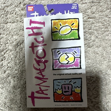 Bandai Tamagotchi Original Virtual Pet Yellow MPN 1800 1997 NIB Orange yellow
