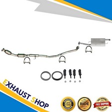 Full Exhaust System For 2009-2013 Toyota Corolla 1.8l Le Base Fast Shipping Full Exhaust System For 2009-2013 Toyota Corolla 1.8l Le Base Fast Shipping