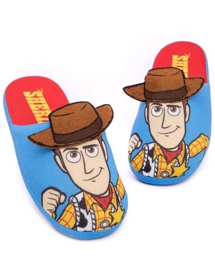 Disney Toy Story Bleu Woody Babouches 3D Garçon - Photo 1/4