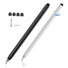 Stylus Pen for Touchscreen, 2 in 1 High Sensitivity Rotatable Stylus for