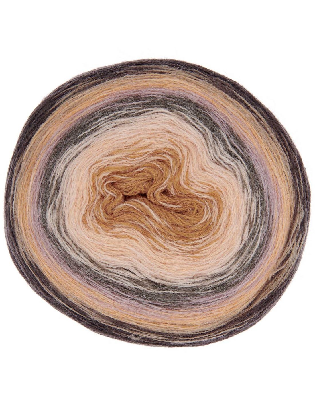 Laine Alpaca Dégradé Lucky 8 Peaches fil noble et doux de Rico Design
