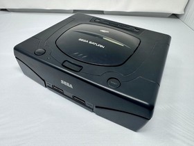 SEGA Saturn Model MK-80000A Console With Controller and Cables Tested Working 