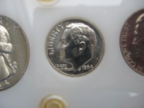 1964 US USA Coins Proof Set in Holder Kennedy Half - Picture 11 of 15