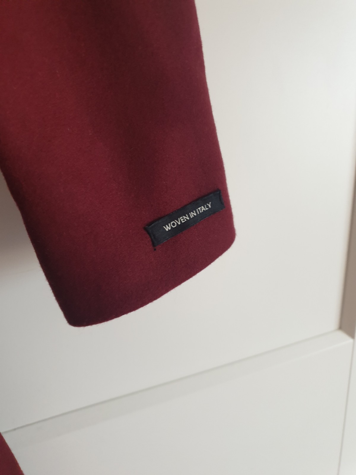 BNWT Ted Baker Rose Maroon Wool & Cashmere Midi Belted Wrap Coat UK 6 TB 0 £349 image 4
