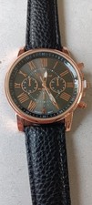 Brand New Geneva Platinum Quartz Men's Wristwatch