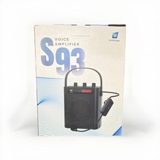 WinBridge S93 Voice Amplifier Portable Speaker Headset Mic AUX USB Black