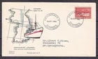 w1813/ Denmark Danish Red Cross Jutlandia Hospital-Ship in Korea FDC Cover 1951