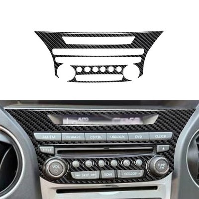 Medien-/Radio-Bedienfeld A Kohlefaser-Aufkleber für Honda Pilot 2012-2015