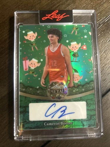 2025 Leaf Metal Cameron Boozer Auto BA-CB1 1/5 Signed Autograph