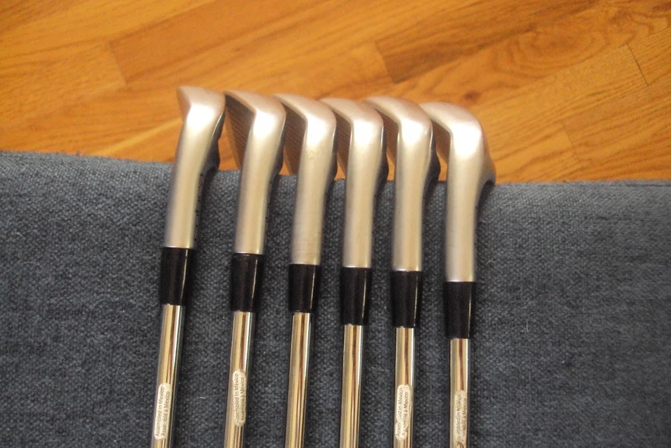 Lefty Cobra Forged Tec One irons 5-PW KBS $-taper lite regular steel 37" - Image 3 of 4