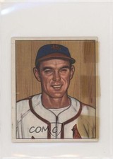 1950 Bowman Nippy Jones (No Copyright; Vernal on Card) #238 Rookie RC qp4. rookie card picture
