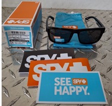 Spy Optic Sunglasses Discord Black 673119038863 Happy Gray Green Lens