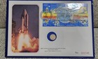 1981 OFFICIAL FIRST DAY OF ISSUE SPACE SHUTTLE 14k GOLD PIECE COMMEMORATIVE — photo 4
