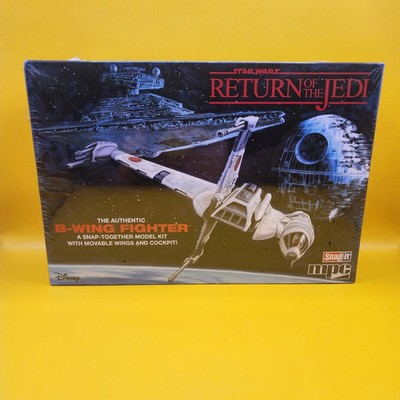 Star Wars Return Of The Jedi The Autchentic B-Wing Fighter A Snap-Togeather