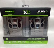 Tactacam Reveal X3.0 Trail Camera - 2 Pack - New In Box Free Shipping