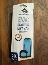 Sea to Summit eVac Ultra-Lightweight Compression Dry Bag Waterproof 20 Liter NEW